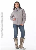 Women's Aconcagua Jacket (Metallic Silver) - Alt. View