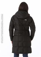 W12 Women's Metropolis Parka (TNF Black) - Back View