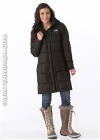 W12 Women's Metropolis Parka (TNF Black) - Alt. View