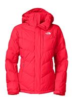 Women's Amore Down Jacket (Barberry Pink) - Studio Shot