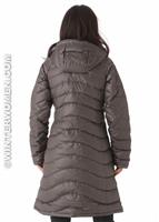Women's Avenue Parka (Graphite Grey) - Back View