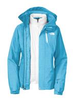 Women's Cheakamus Triclimate 3-in-1 Jacket (Turquoise Blue) - Studio Shot