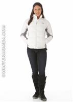 Women's Crimptastic Hybrid Down Jacket (TNF White) - Alt. View
