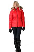 Women's Midtown Myth Jacket (Cherrybomb) - Full Body View