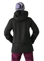 Women's Brixen Jacket (Black/Shadow) - Back View                                                                                                                                             