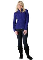 Women's Adelaide Sweater (Yachting Blue) - Full Body View