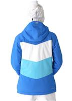 Women's Chelsea Jacket (Diva Blue) - Back View