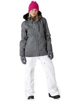 Women's Eden Jacket (Black Denim) - Full Body View