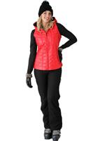 W11 Women's Kassi Down Vest (Poppy) - Full Body View