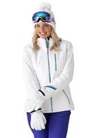 Women's Katie Jacket (White) - Sleeve Detail
