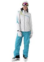 Women's Lara Jacket (White) - Full Body View