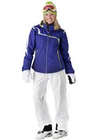 Women's Lara Jacket (Yachting Blue) - Full Body View