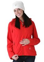 Women's Arc Hoody Soft Shell Jacket (Rouge)
