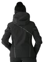 Women's Hitch Jacket (Black) - Back View