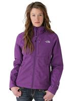 Womens Apex Bionic Jacket (Gravity Purple Leafline Print)