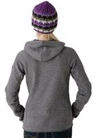 Women's Crescent Sunshine Hoodie (Graphite Grey Heather) - Back View