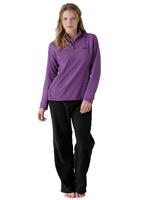 W's TKA 100 Novelty Glacier 1/4 Zip (Gravity Purple/Lion Purple) - Full Body View