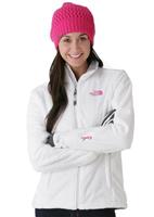 Women's Pink Ribbon Osito Jacket (TNF White)