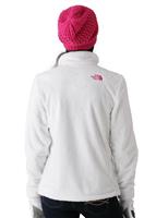 Women's Pink Ribbon Osito Jacket (TNF White) - Back View