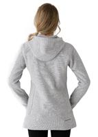 Women's Wintersweet FZ Hoody (White) - Back View