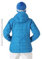 Women's Whirlibird Interchange 3-in-1 Jacket (Dark Compass Plaid Print) - Columbia Womens Whirlibird Interchange Jacket (Dark Compass Plaid Print) Back
