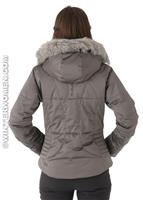 Women's Bombshell Jacket (Titanium) - Obermeyer Womens Bombshell Jacket (Titanium) Back