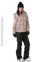 Women's Leighton Jacket (Clemente Print) - Obermeyer Womens Leighton Jacket (Clemente Print) Full