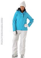 Women's Brilliant Jacket (Boss Blue) - Salomon Womens Brilliant Jacket (Boss Blue) Full