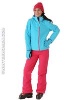 Women's Project Jacket (Splash/Flirt) - Spyder Womens Project Jacket (Splash/Flirt) Full