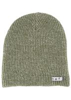 Women's Daily Heather Beanie - Olive / White