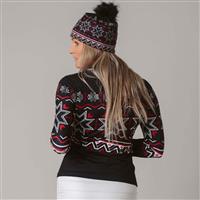 Women's Snowbank Zip T-Neck - Black - Women's Snowbank Zip T                                                                                                                                