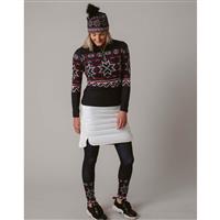 Women's Snowbank Zip T-Neck - Black - Women's Snowbank Zip T                                                                                                                                