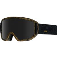 Relapse Goggles + Bonus Lens - MFI Skully Balck Frame w/ Dark Smoke Lens (185411-089)