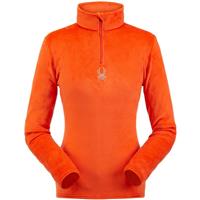 Women's Shimmer Bug Zip T-Neck - Sizzle