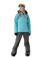 Women's Safari Jacket (Aquamarine) - Alt. View