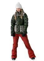 Women's Dandridge Down Jacket (Resin Groupie Plaid) - Alt. View                                                                                                                                             