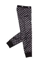 Women's Emblem Base Layer Capri Bottom (Black Medallion Print)