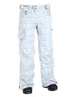 Women's Smarty Fave Pant (White Herringbone Plaid)
