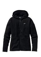 W12 Women's Better Sweater Full-Zip Hoody (Black) - Studio Shot