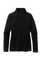 Women's Cap 3 MW Zip-Neck (Black)