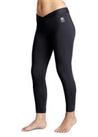 Women's Cybersilk V-Waist Legging (Black)