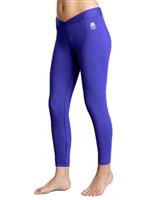 Womens Cybersilk V-Waist Legging (Iris)