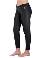 Women's Doeskin V-Waist Legging (Black)