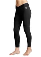 Women's Veluxe V-Waist Legging (Black)