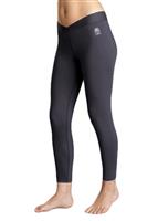 Women's Veluxe V-Waist Legging (Charcoal)