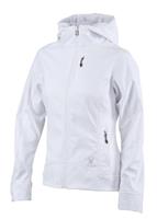 Women's Arc Hoody Softshell Jacket (White) - Studio Shot