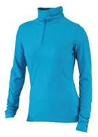 Women's Chichi DRY W.E.B. T-Neck (Blue Bay) - Studio Shot