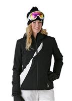 W11 Women's Volt Jacket (Black/White) - Spyder Womens Volt Jacket (Black/White) 