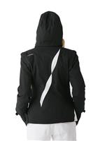 W11 Women's Volt Jacket (Black/White) - Spyder Womens Volt Jacket (Black/White) Back View