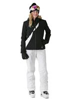 W11 Women's Volt Jacket (Black/White) - Spyder Womens Volt Jacket (Black/White) Alt. View